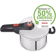 Tefal Secure 5 Neo Trykkoger Sort Grøn Sølv